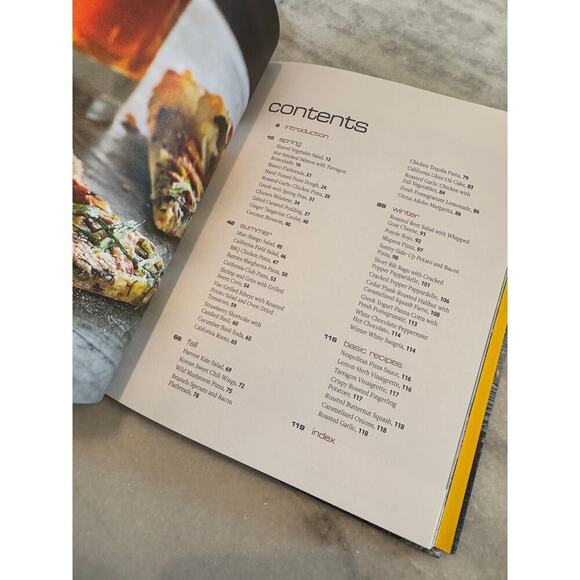 California Pizza Kitchen: Taste of Seasons Cookbook by Sullivan & Pszybylski - Picture 8 of 13